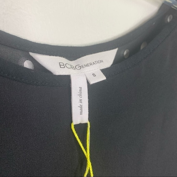BCBGeneration NWT black top laser cut small - Picture 4 of 7